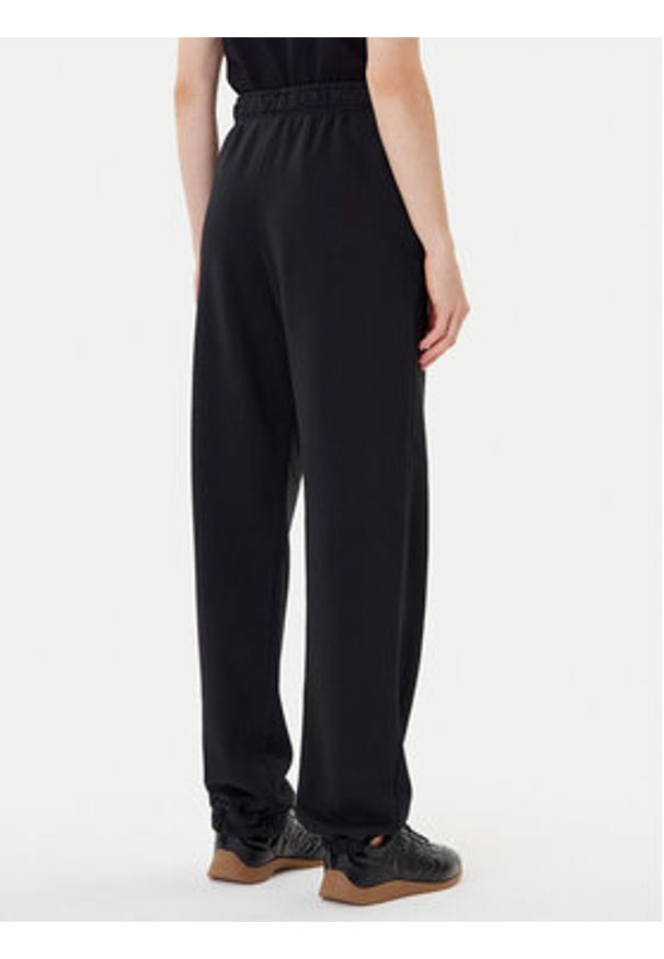 Pinko - PINKO Spodnie dresowe Pazzo 105508 A2RB Czarny Regular Fit. Kolor: czarny. Materiał: bawełna