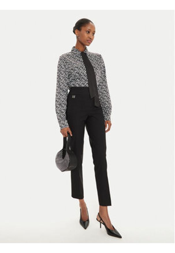 Joseph Ribkoff Spodnie materiałowe 201483NOS Czarny Slim Fit. Kolor: czarny. Materiał: wiskoza