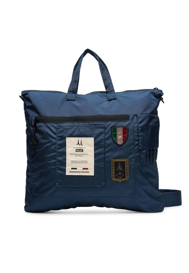 Aeronautica Militare Torba 252BO0612UCT04251 Granatowy. Kolor: niebieski. Materiał: materiał