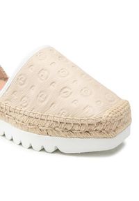 Pollini Espadryle TA10134G0EQ2V110 Beżowy. Kolor: beżowy. Materiał: skóra #5