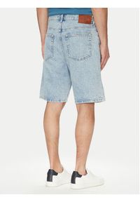 Calvin Klein Jeans Szorty jeansowe 90's LV04RB930G Niebieski Regular Fit. Kolor: niebieski. Materiał: bawełna #5