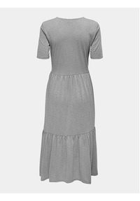JDY Sukienka codzienna Dalila 15195291 Szary Loose Fit. Okazja: na co dzień. Kolor: szary. Materiał: syntetyk. Typ sukienki: proste. Styl: casual #2