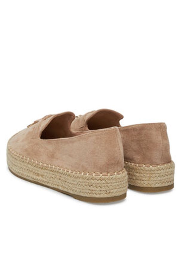 Jenny - JENNY Espadryle WSS990-259 Beżowy. Kolor: beżowy. Materiał: materiał