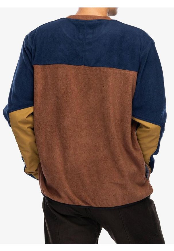 KAVU - Bluza bez kaptura Kavu Crew Who. Typ kołnierza: bez kaptura. Kolor: brązowy