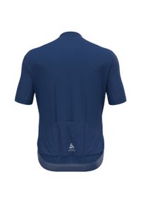Odlo - Koszulka z krótkim rękawem kolarska męska ODLO Zeroweight Chill-Tec T-shirt S/U. Kolor: niebieski. Długość rękawa: krótki rękaw. Długość: krótkie. Sport: kolarstwo