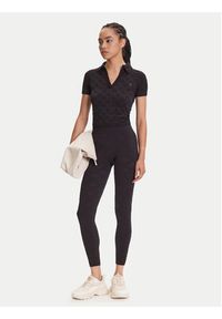 Guess Legginsy V5YB09 Z3OA0 Czarny Slim Fit. Kolor: czarny. Materiał: syntetyk #3