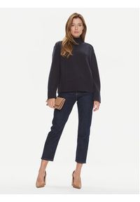 TOMMY HILFIGER - Tommy Hilfiger Golf WW0WW39903 Granatowy Relaxed Fit. Typ kołnierza: golf. Kolor: niebieski. Materiał: syntetyk #3