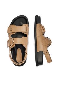 U.S. Polo Assn. Sandały EO-EDITH001W/6Y1 Beżowy. Kolor: beżowy. Materiał: skóra #3