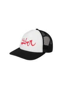 Quiksilver - Czapka dla Mężczyzn DNA IMPAIRED Czarny. Kolor: czarny, brązowy, zielony, wielokolorowy. Materiał: poliester, materiał. Wzór: nadruk