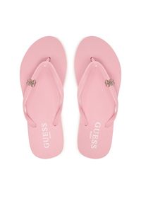 Guess Japonki E6GZ14 BB00F Różowy jasny. Kolor: różowy. Materiał: syntetyk #1