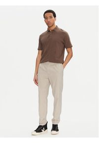 Only & Sons Chinosy Lou 22031615 Beżowy Tapered Fit. Kolor: beżowy. Materiał: syntetyk #8