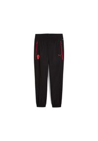 Puma - Spodnie treningowe AC Milan Woven 2025/26. Kolor: czarny. Materiał: dresówka. Sport: bieganie #1