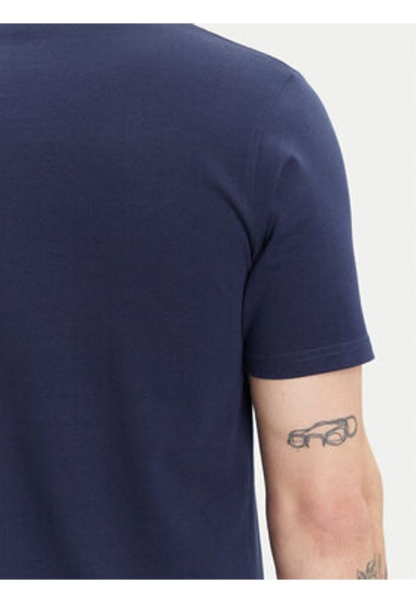 YSABEL MORA T-Shirt 90509 Granatowy Regular Fit. Kolor: niebieski. Materiał: bawełna