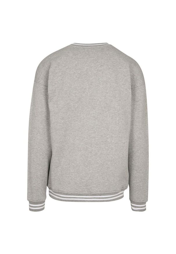 BUILD YOUR BRAND - Bluza Dla Dorosłych Unisex College. Kolor: biały, fioletowy, szary, wielokolorowy