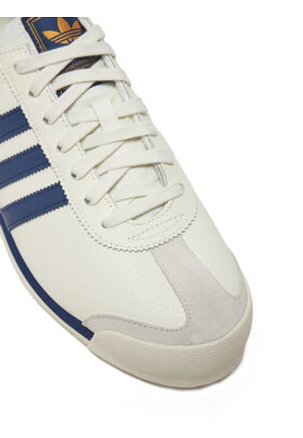 Adidas - adidas Sneakersy Samoa JQ0047 Biały. Kolor: biały. Materiał: skóra