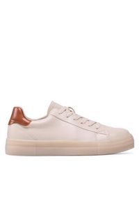 Jenny Fairy Sneakersy WS2158-15 Beżowy. Kolor: beżowy. Materiał: skóra