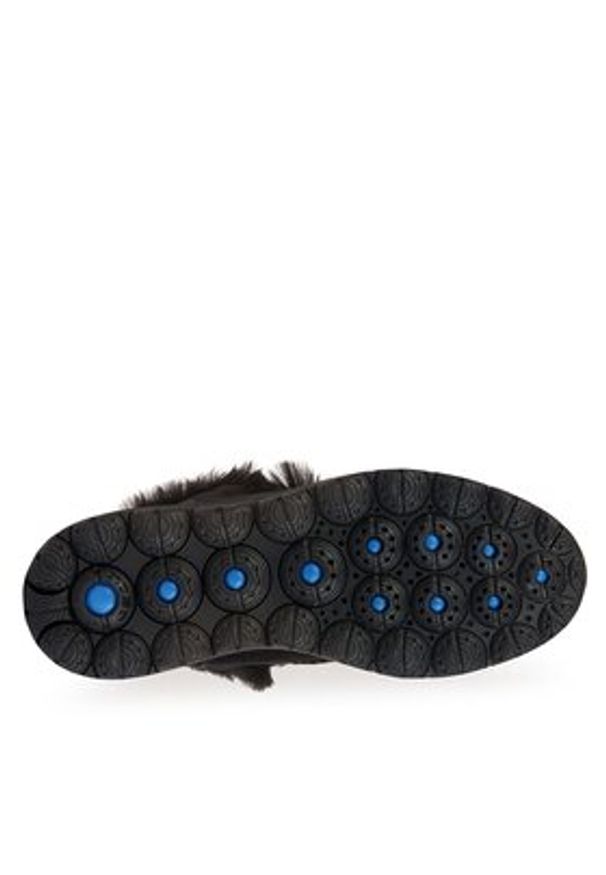 Geox Śniegowce D Spherica 4x4 B Abx D3626C 00022 C9999 Czarny. Kolor: czarny. Materiał: zamsz, skóra