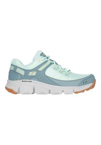 skechers - Buty trekkingowe damskie Skechers Stamina At Artists Bluff. Zapięcie: sznurówki. Kolor: zielony. Materiał: syntetyk, tkanina, materiał. Szerokość cholewki: normalna. Model: Skechers Sport. Sport: tenis