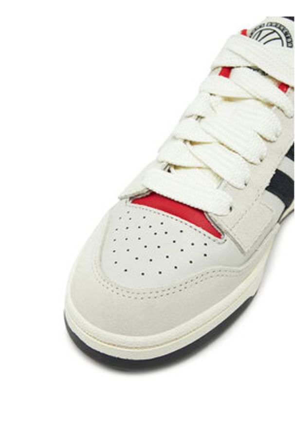 Adidas - adidas Buty do koszykówki Rapid Court Low JR3158 Beżowy. Kolor: beżowy. Materiał: skóra. Sport: koszykówka