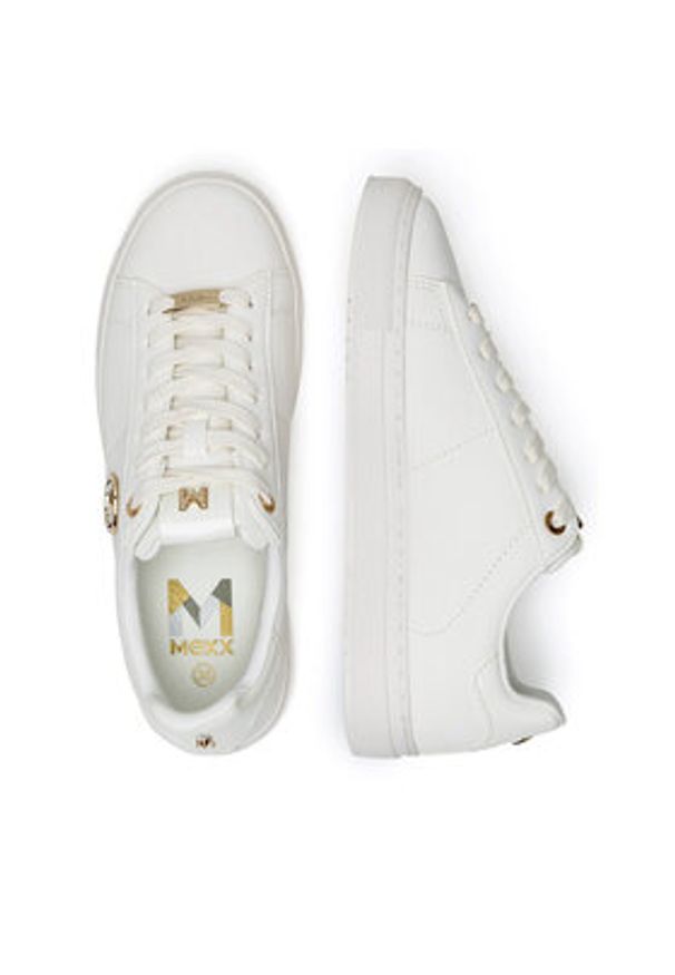 MEXX Sneakersy MIRL1011541W-01 Biały. Kolor: biały. Materiał: materiał, syntetyk