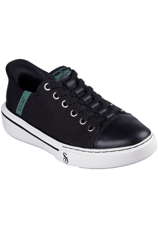 skechers - Adidasy Skechers Snoop One-low Dogg C, Mężczyźni. Kolor: czarny. Materiał: materiał. Sport: fitness