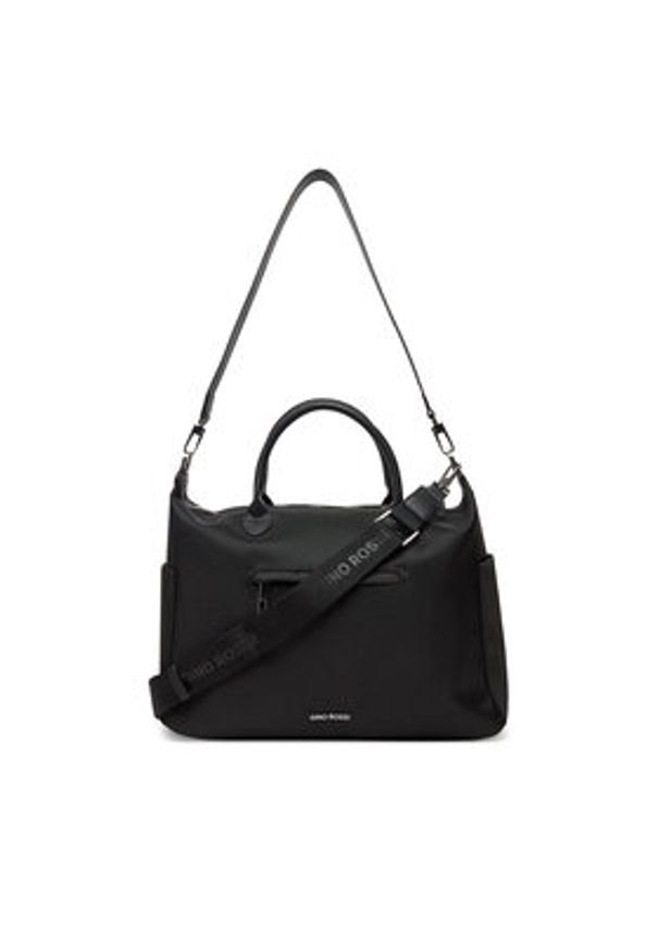 Gino Rossi Torba na laptopa 05A11196-1 Granatowy. Kolor: niebieski. Materiał: materiał