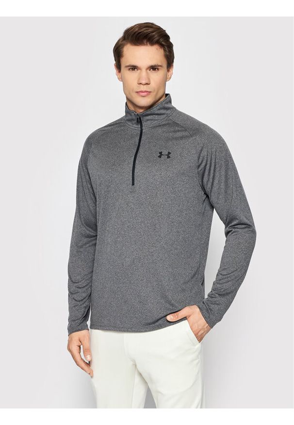Under Armour Koszulka techniczna Ua Tech™ 1328495 Szary Regular Fit. Kolor: szary. Materiał: syntetyk