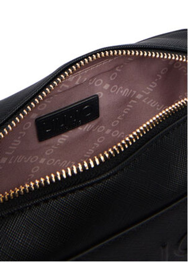 Liu Jo Torebka Halona AF5153 E0087 Czarny. Kolor: czarny. Materiał: skórzane