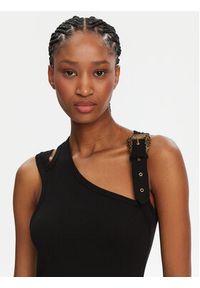 Versace Jeans Couture Sukienka letnia 78HAO973 Czarny Slim Fit. Kolor: czarny. Materiał: bawełna. Sezon: lato #5