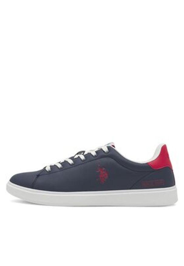 U.S. Polo Assn. Sneakersy BYRON001 Granatowy. Kolor: niebieski. Materiał: syntetyk