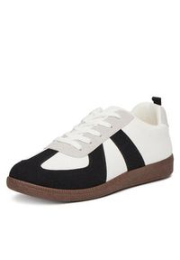 DeeZee Sneakersy AM1106 Biały. Kolor: biały. Materiał: skóra #5