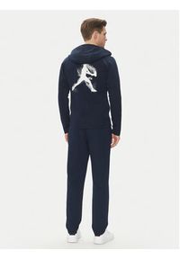 Lacoste Dres WH3108 Granatowy Regular Fit. Kolor: niebieski. Materiał: syntetyk #3