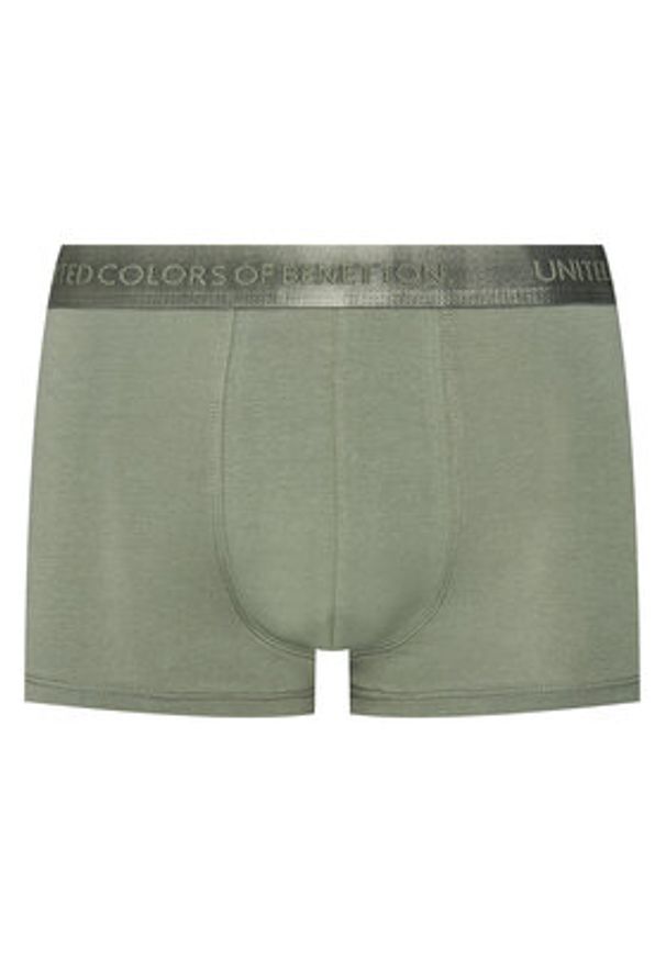 United Colors of Benetton - United Colors Of Benetton Komplet 3 par bokserek 3OP82X01E Czarny. Kolor: czarny. Materiał: bawełna