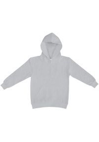 SG - Dziecięca Bluza Sportowa Unisex Kaptur Pulower. Kolor: biały