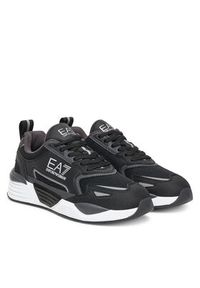 EA7 Emporio Armani Sneakersy 7X000308 AF18447 MZ234 Czarny. Kolor: czarny. Materiał: skóra #4