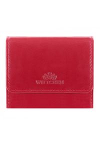 Wittchen - Damski portfel skórzany mały czerwony. Kolor: czerwony. Materiał: skóra #1