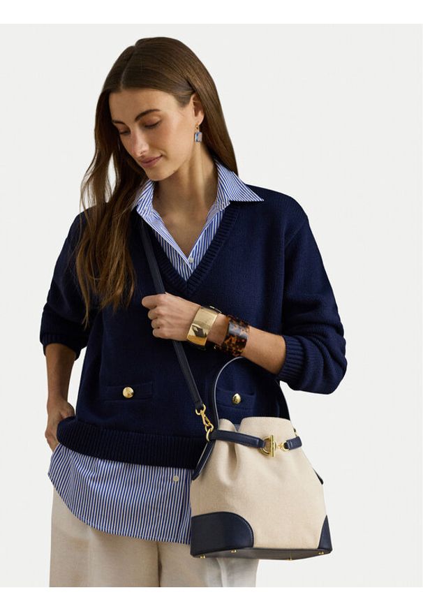 Lauren Ralph Lauren - LAUREN RALPH LAUREN Torebka 431P04294004 Beżowy. Kolor: beżowy