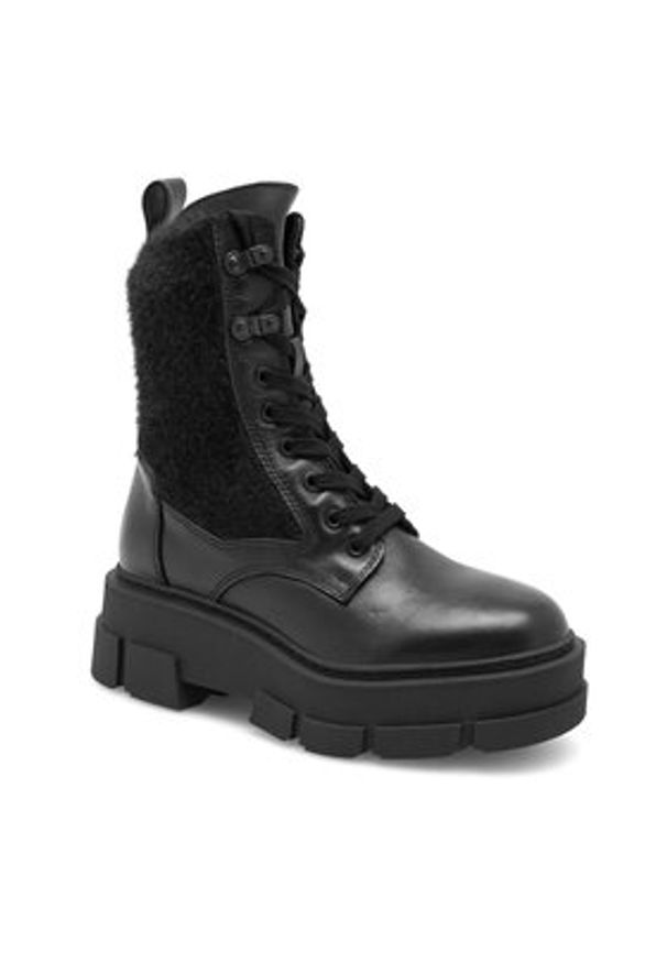 Badura Botki AGUEDA-2605 Czarny. Kolor: czarny. Materiał: materiał