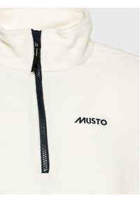 Musto Polar M Snug Fleece 2.0 82284 Écru Slim Fit. Materiał: polar, syntetyk