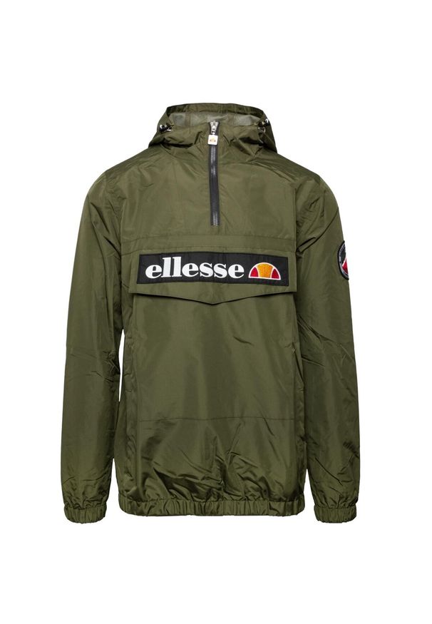 Kurtka turystyczna męska Ellesse Mont 2. Kolor: zielony, szary, wielokolorowy. Materiał: softshell. Sport: turystyka piesza