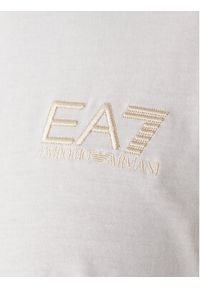 EA7 Emporio Armani T-Shirt 7M001402 AF22264 U0004 Écru Regular Fit. Materiał: bawełna #5