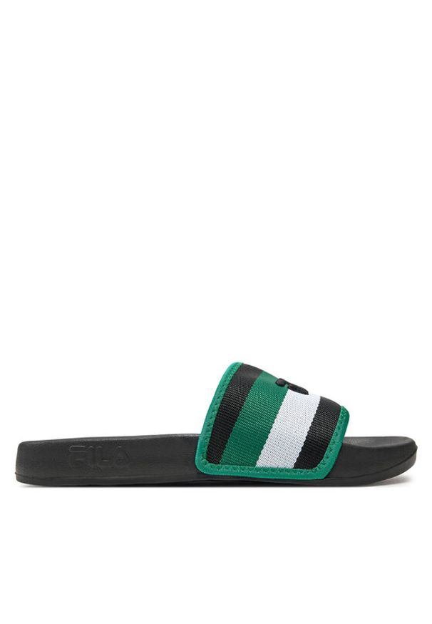 Fila Klapki Morro Bay Stripes Slipper FFM0035 Czarny. Kolor: czarny