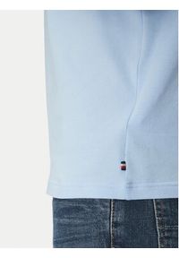 TOMMY HILFIGER - Tommy Hilfiger T-Shirt UM0UM03362 Błękitny Regular Fit. Kolor: niebieski. Materiał: bawełna #4