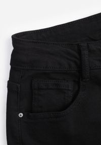 Born2be - Czarne Jeansy Mom Fit z Wysokim Stanem Marzia. Okazja: na co dzień. Stan: podwyższony. Kolor: czarny. Styl: casual #8