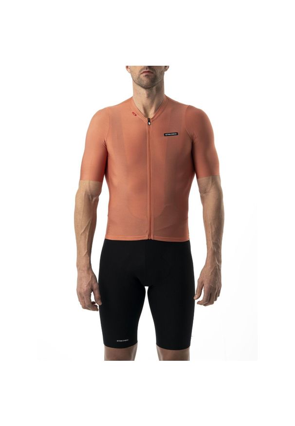 ETXEONDO - Koszulka Etxeondo Alde Metalic. Kolor: wielokolorowy, różowy, pomarańczowy. Sport: kolarstwo