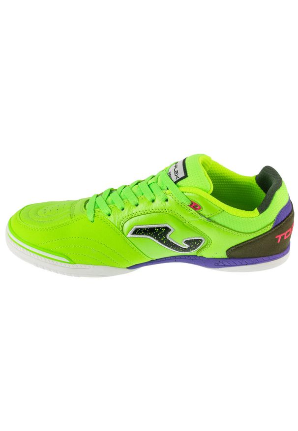 Joma - Buty halowe do piłki nożnej męskie, Top Flex 25 TOPW IN. Kolor: zielony