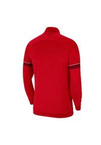 Nike - Męska Bluza Academy 21 DriFIT. Kolor: czerwony