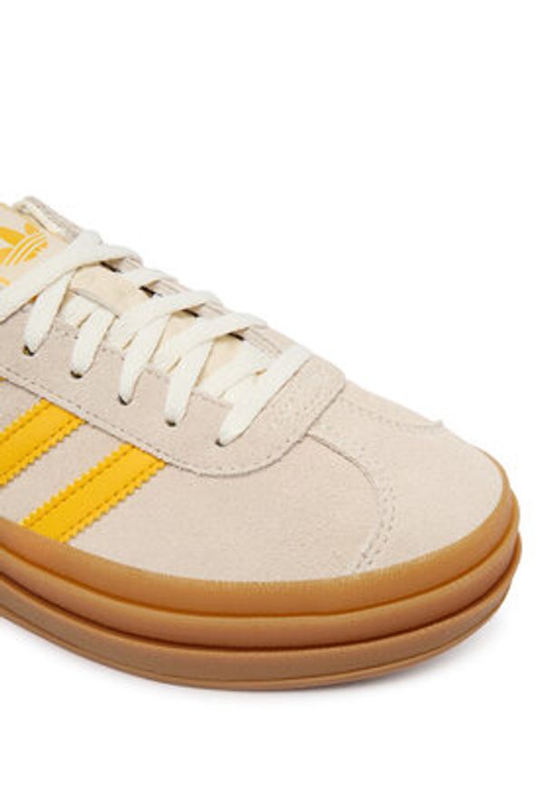 Adidas - adidas Sneakersy Gazelle Bold IH6458 Beżowy. Kolor: beżowy. Materiał: zamsz, skóra. Model: Adidas Gazelle