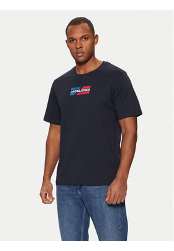 Jack & Jones Komplet t-shirtów JJecorp Graphic Tee 12277755 Kolorowy Regular Fit. Materiał: bawełna. Wzór: kolorowy
