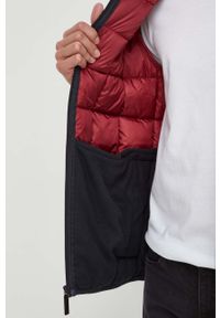 Hollister Co. kurtka męska kolor bordowy przejściowa. Kolor: czerwony. Materiał: poliester #2